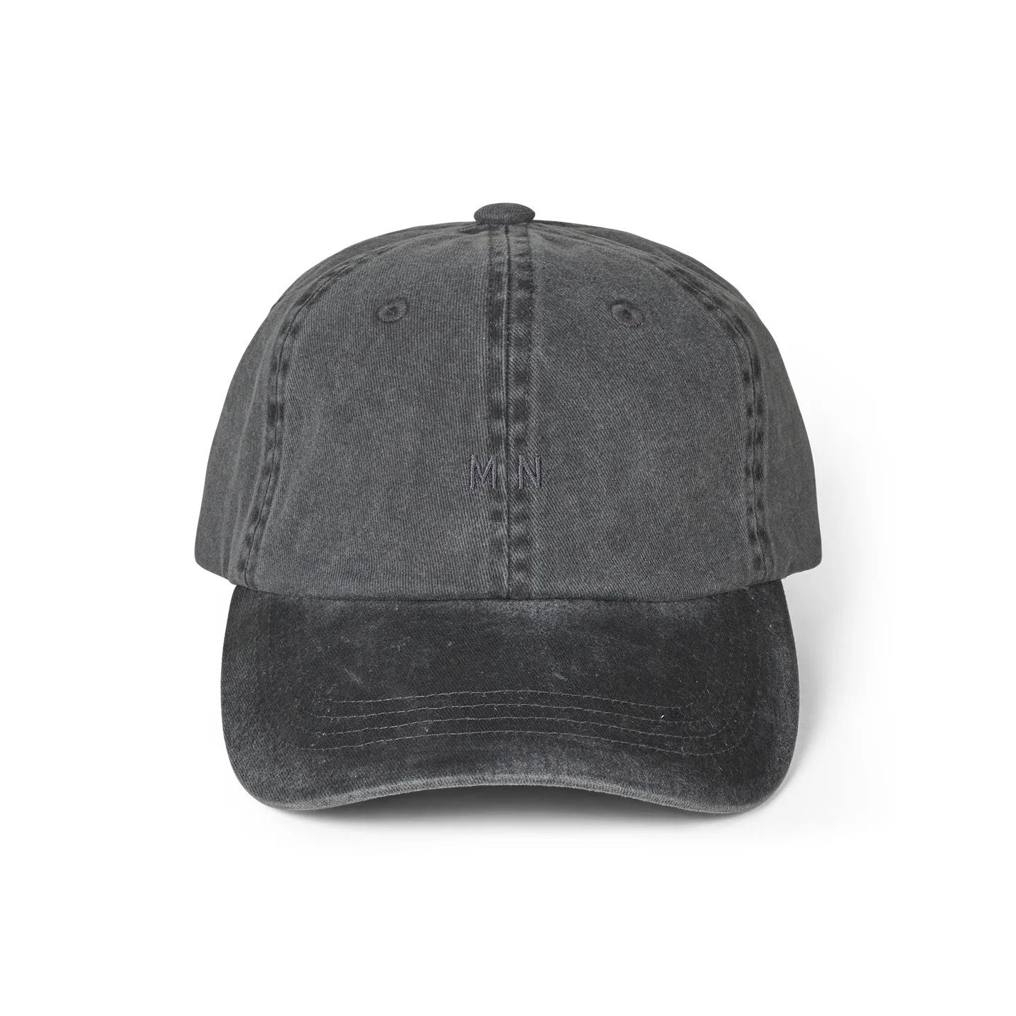 Washed Cotton Twill Coal Cap