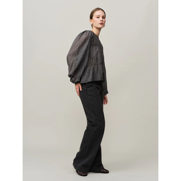 Nina Button Blouse