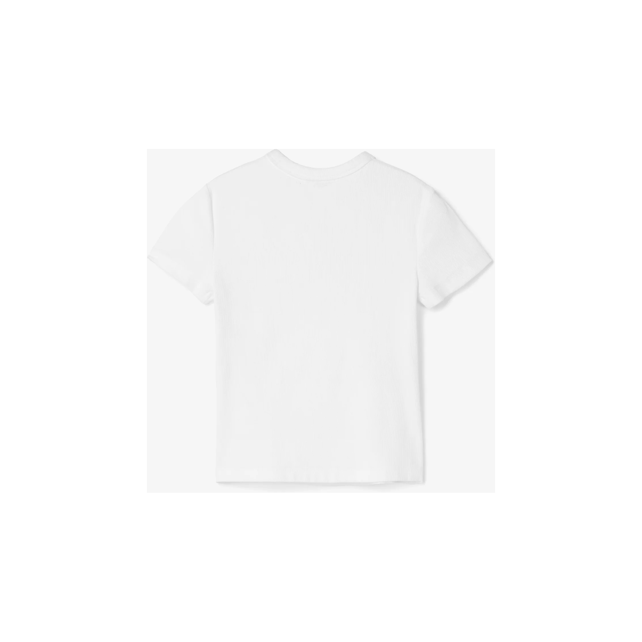 Fitted Rib T-Shirt