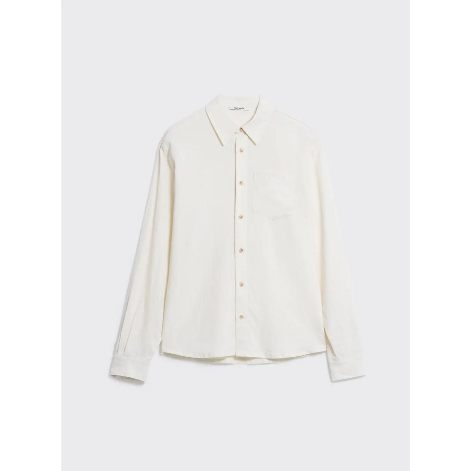Regular Linen Shirt Herre