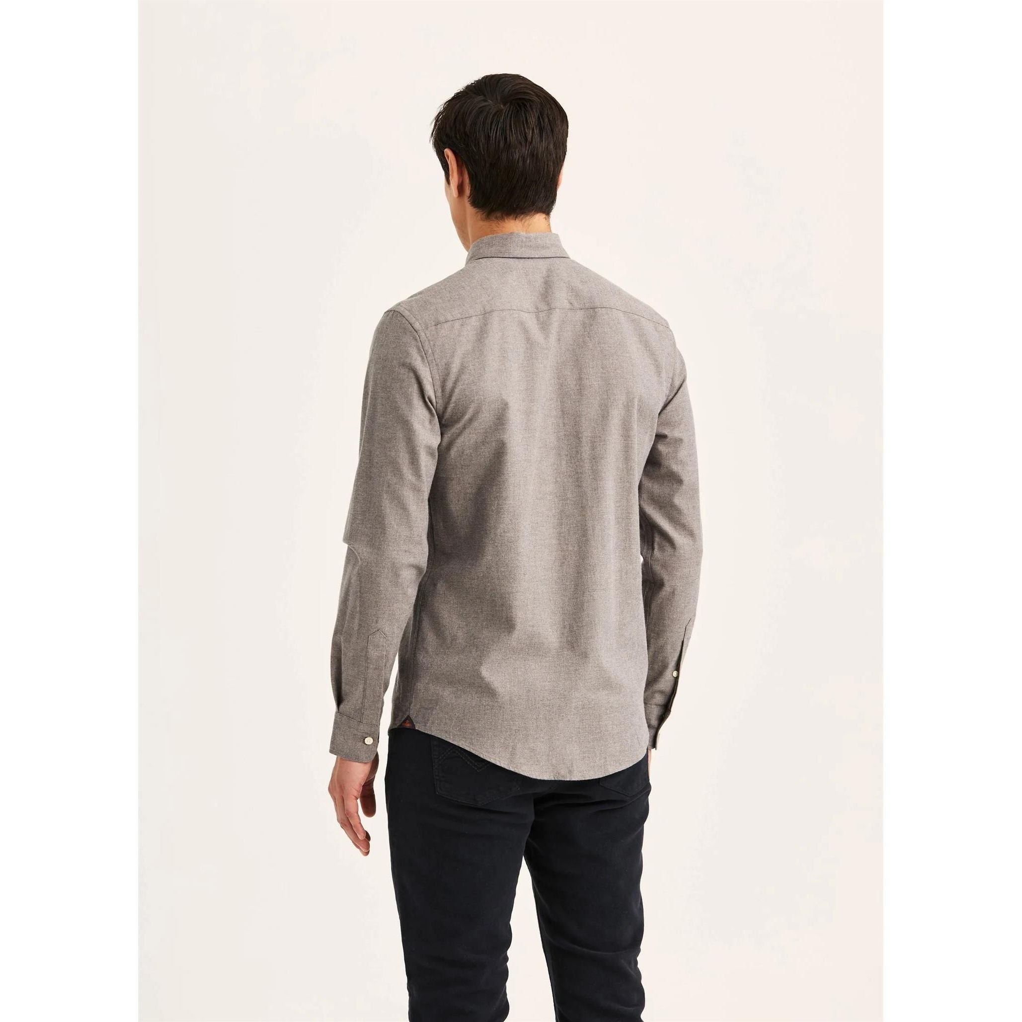 Watts Flannel Shirt - Slim fit Herre