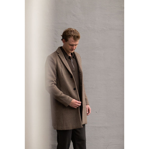 Miles Wool Coat Herre