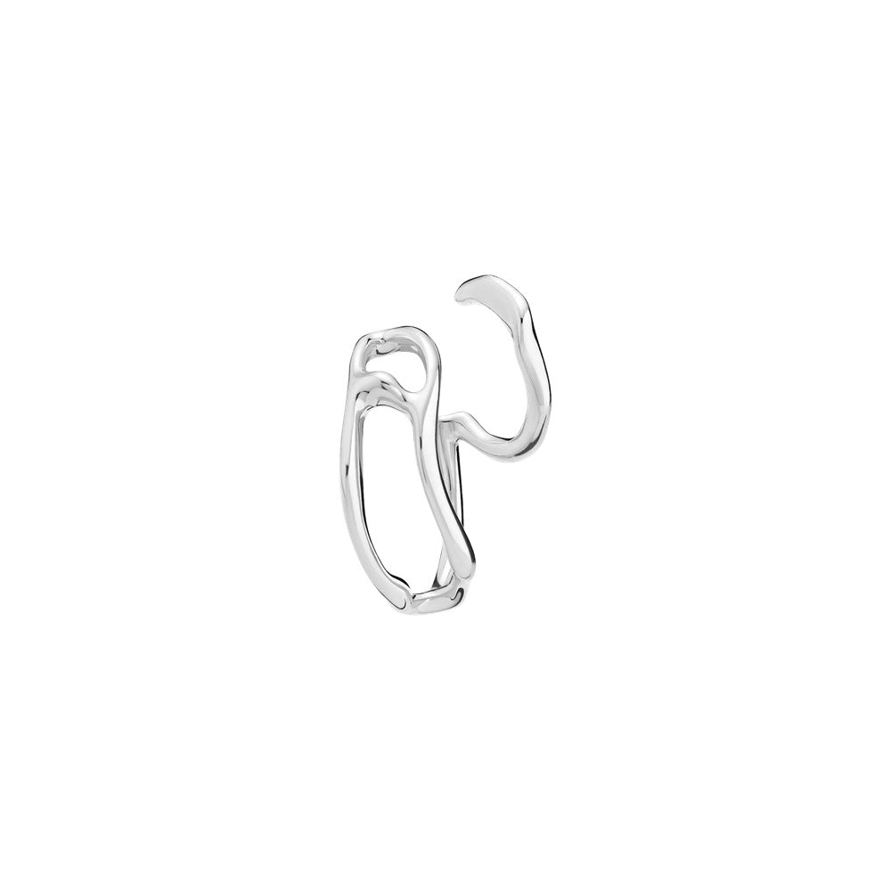 Atalanta Earring Left Silver