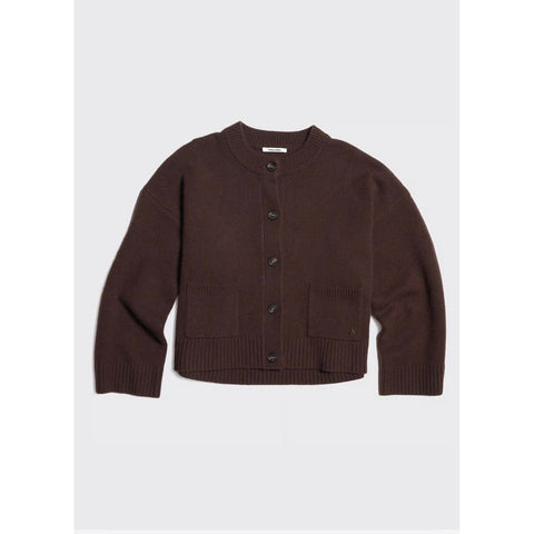 W Wool Wide Cardigan