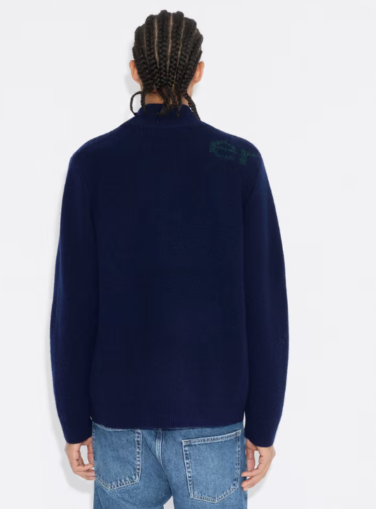 Haza Logo Zip Cardigan Herre