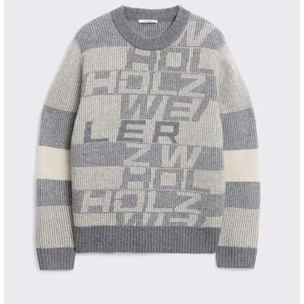 Lev Logo Crewneck Sweater Herre