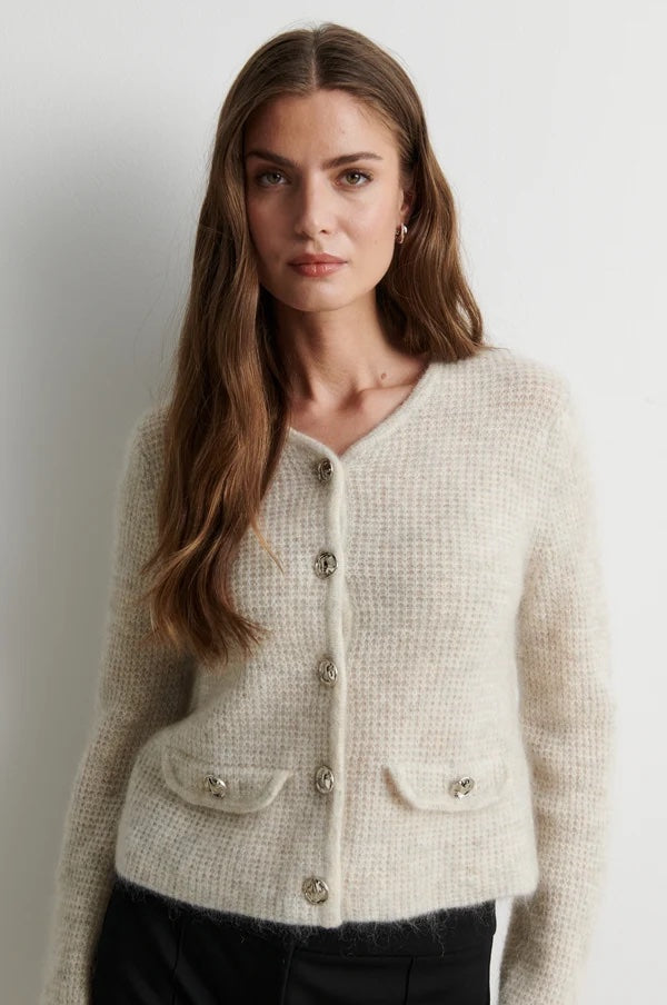 Andrea Knit Structure Cardigan