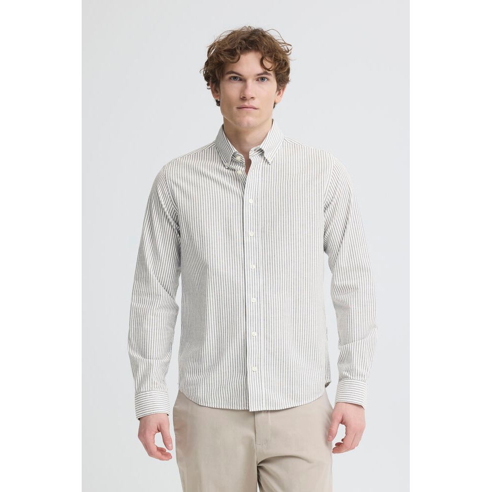CFLille Oxford Stripe Shirt Herre