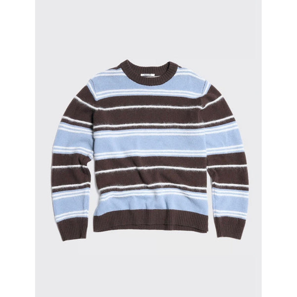 Wool Stripe Crew Herre