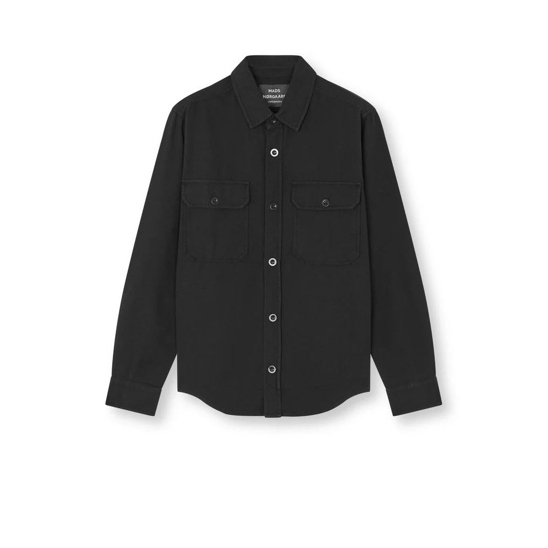 Dyed Canvas Skyler Shirt Herre