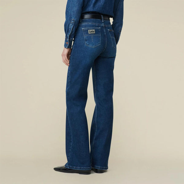 Palazzo Winter Stone - Mid Rise Wide Fit