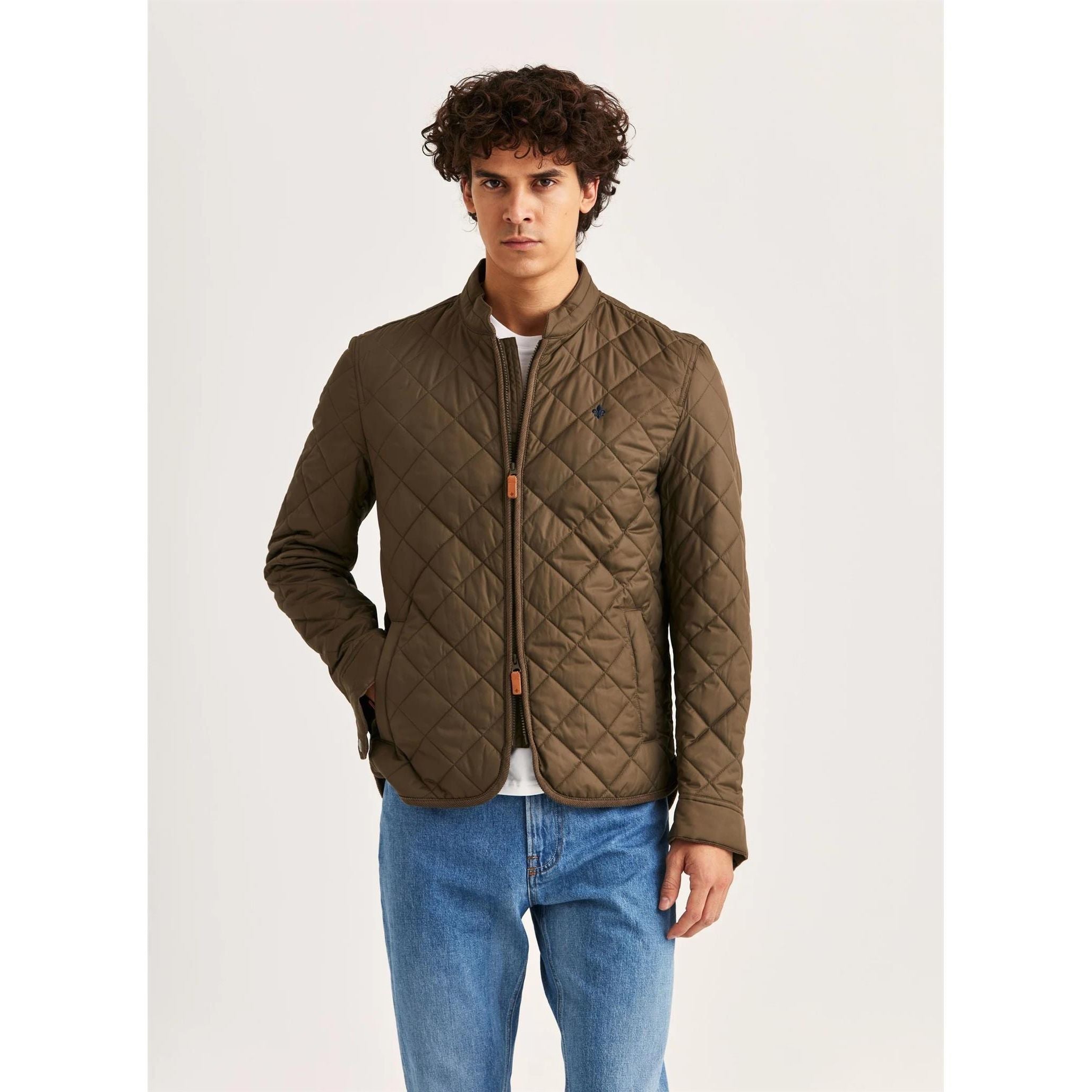 Teddy Quilted Jacket Herre