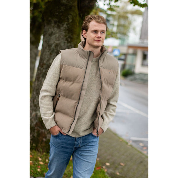 Catton Puffer Vest Herre