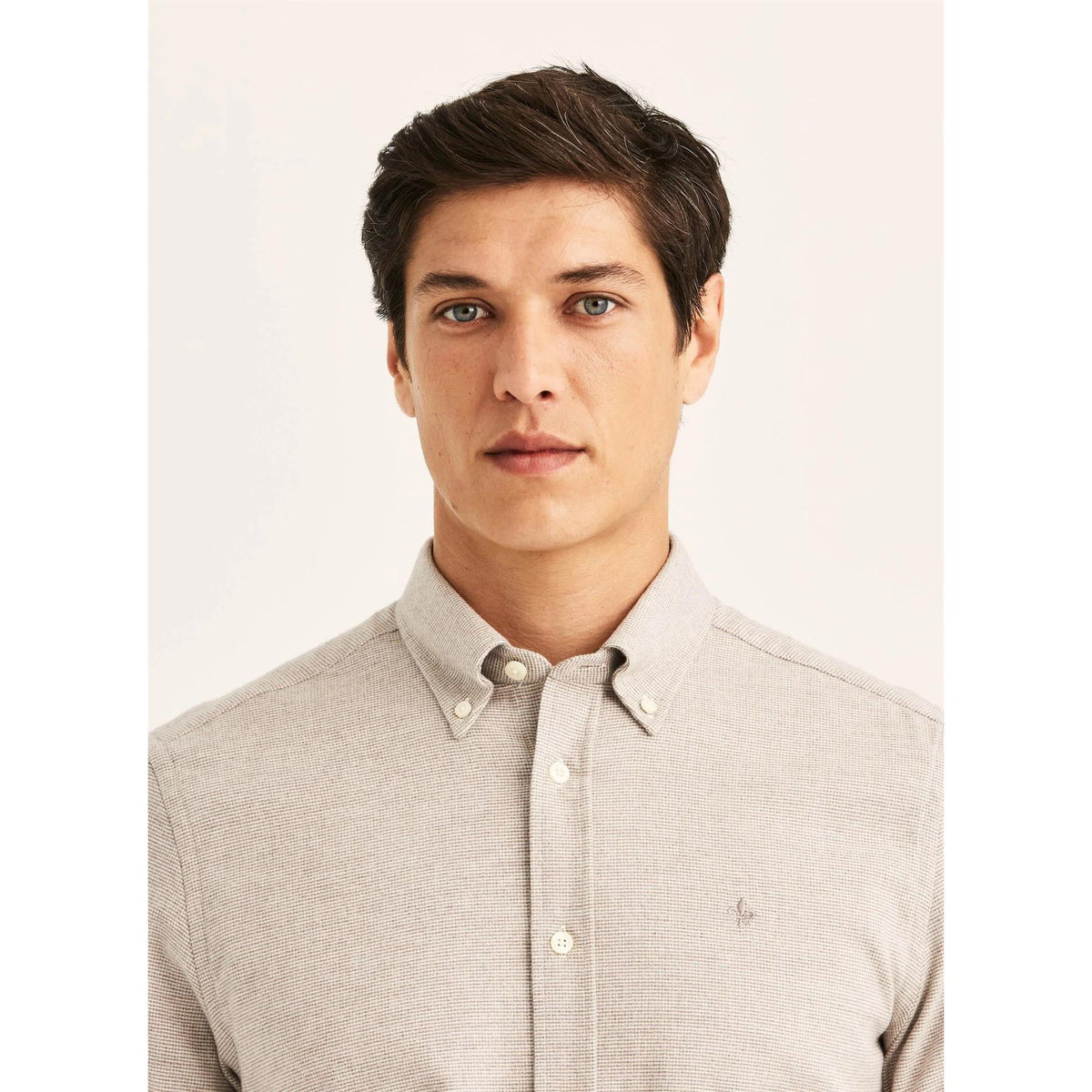 Flannel Check Shirt - Slim fit Herre