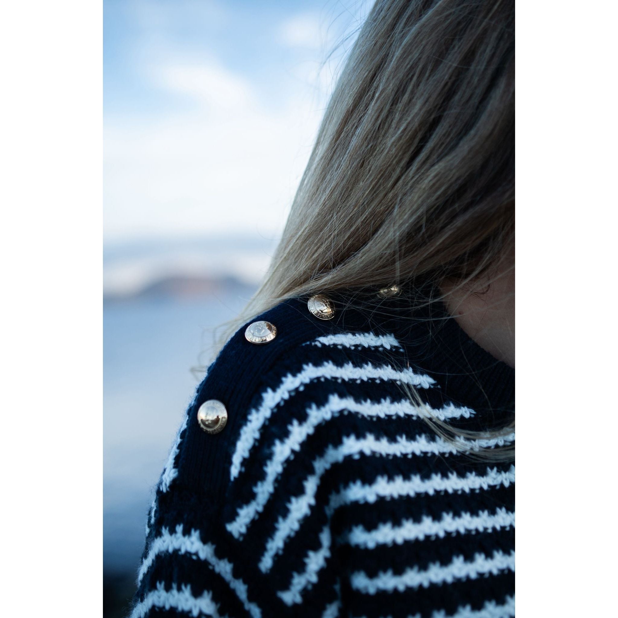 Cotton Wool Stripe Sweater