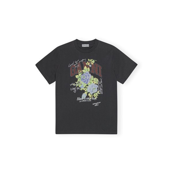 Basic Cotton Jersey Rose T-shirt