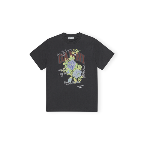 Basic Cotton Jersey Rose T-shirt