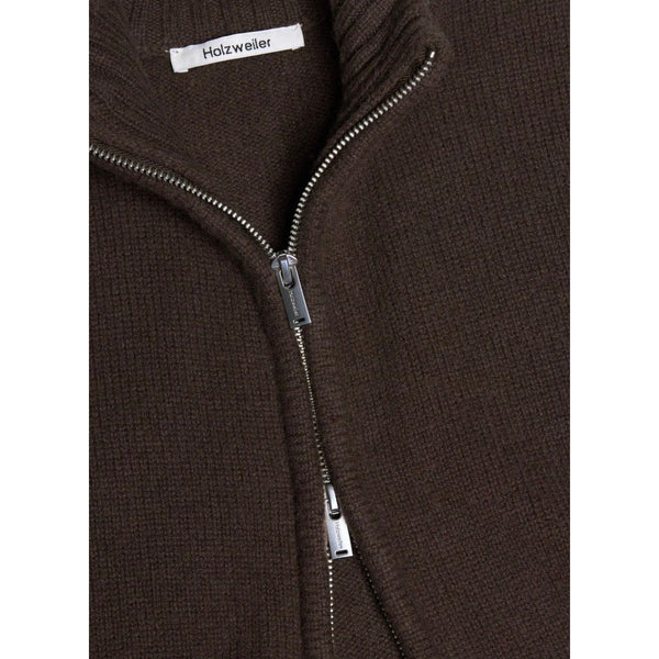 M. Wool Zip Cardigan Herre