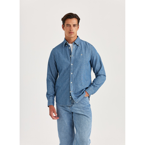 Morris Denim Shirt Herre