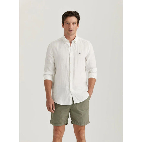 Douglas Linen Shirt-Classic Fit