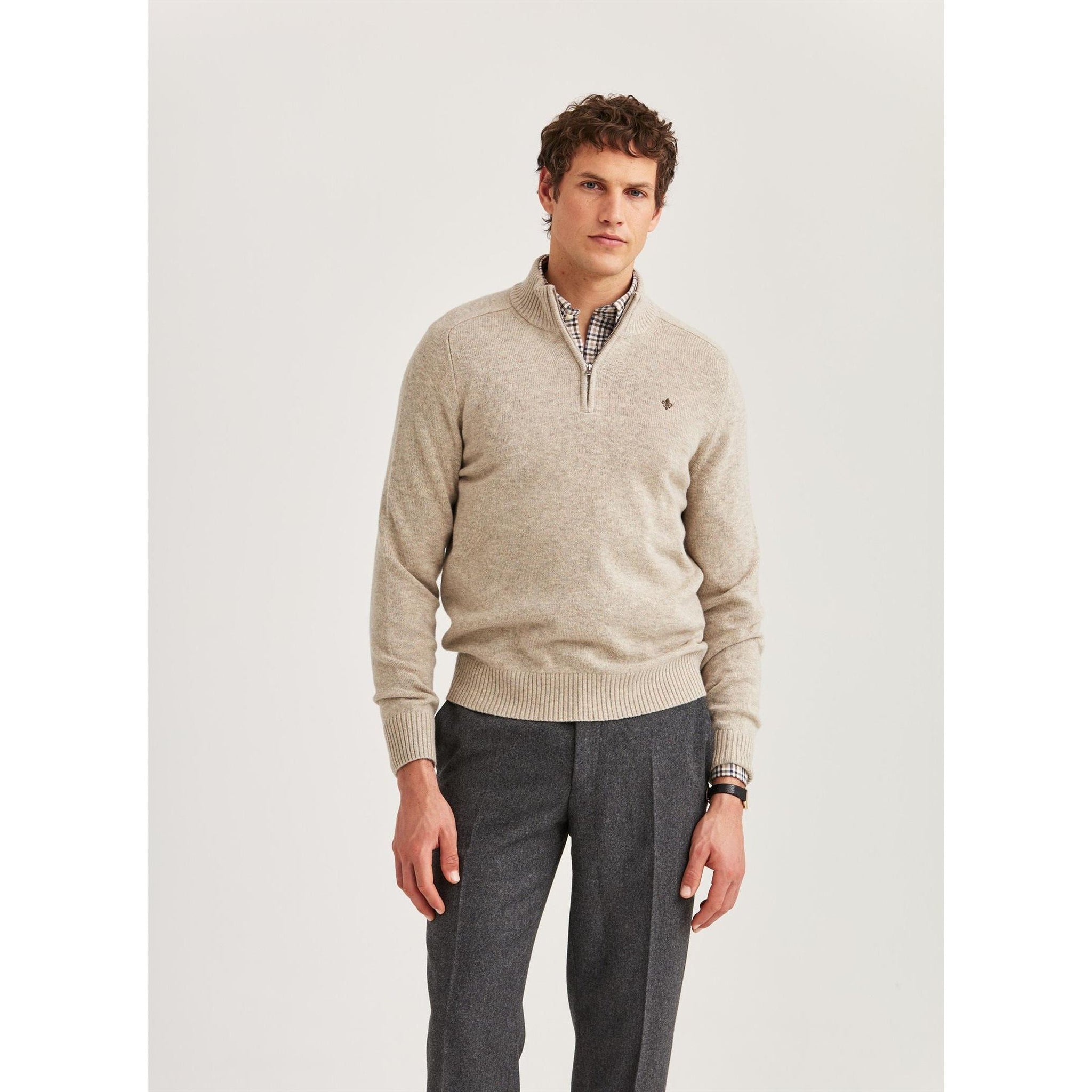Hertford Half Zip Herre