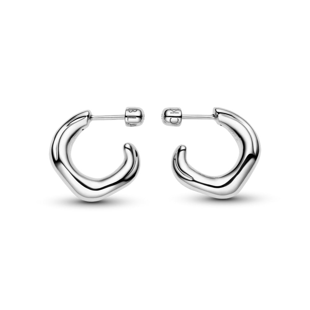 Anil Hoop Small Pair Silver