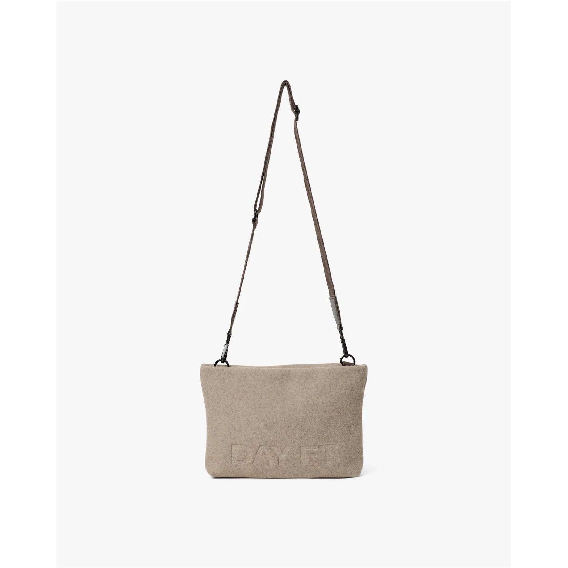 Small Woolen Crossbody Pouch