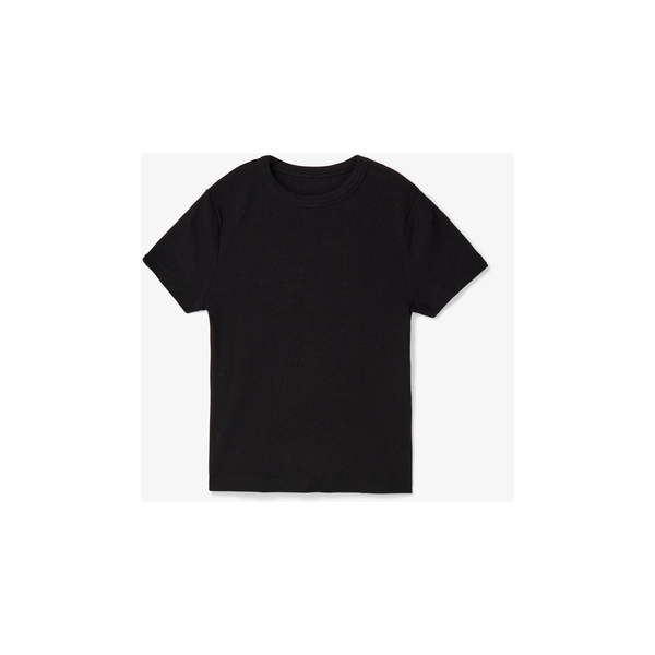 Fitted Rib T-Shirt