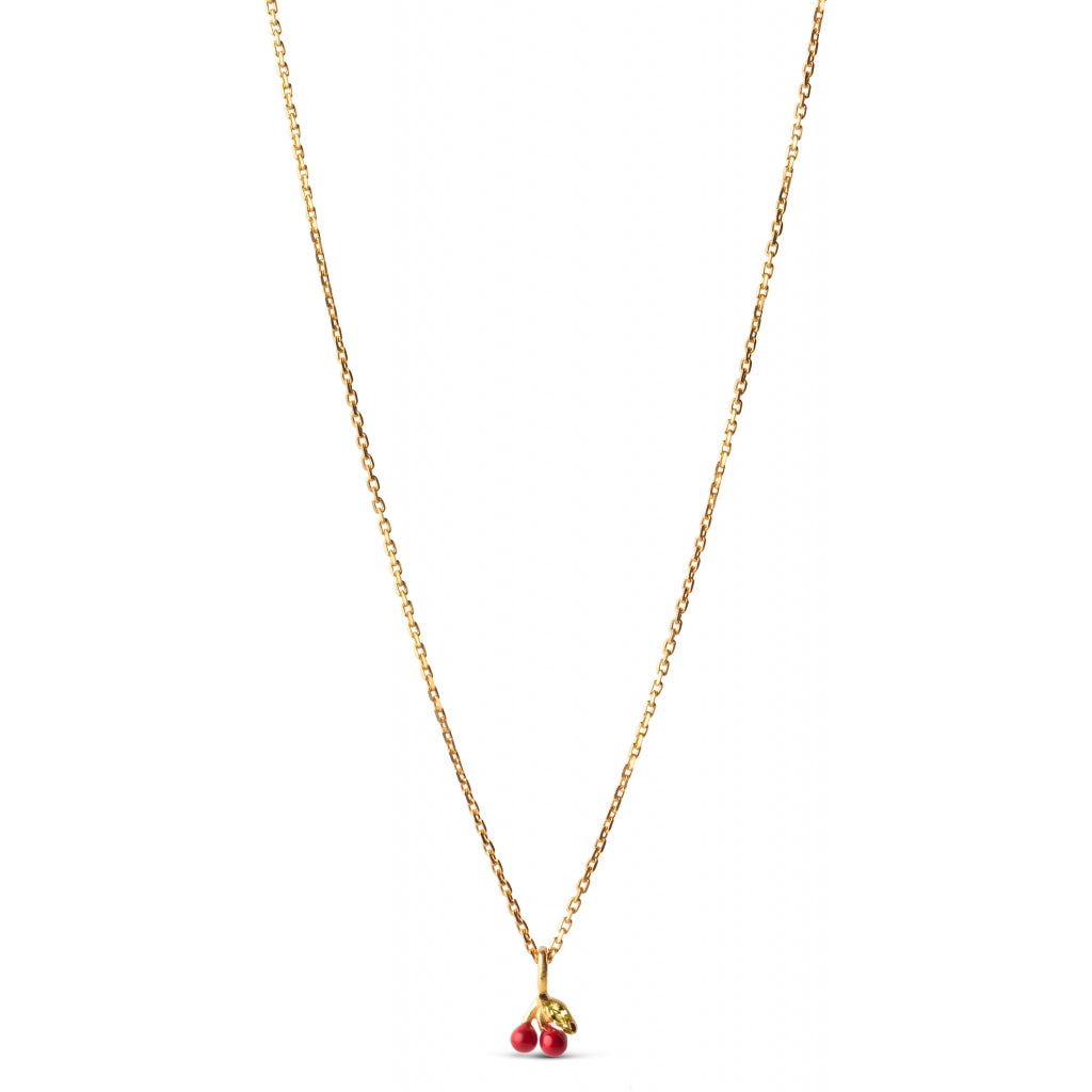 Necklace, cherry