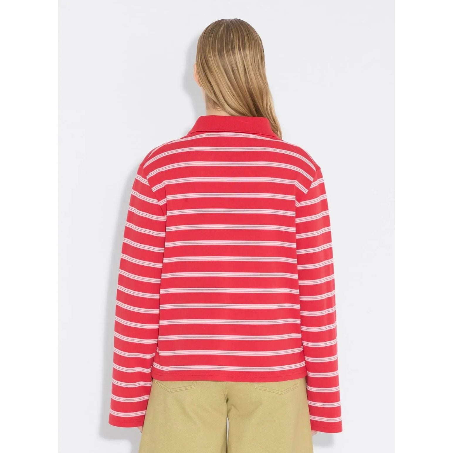 Sunny Striped Polo