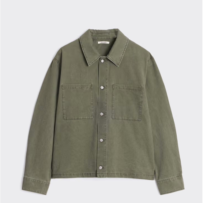 Mildew Twill Overshirt Herre