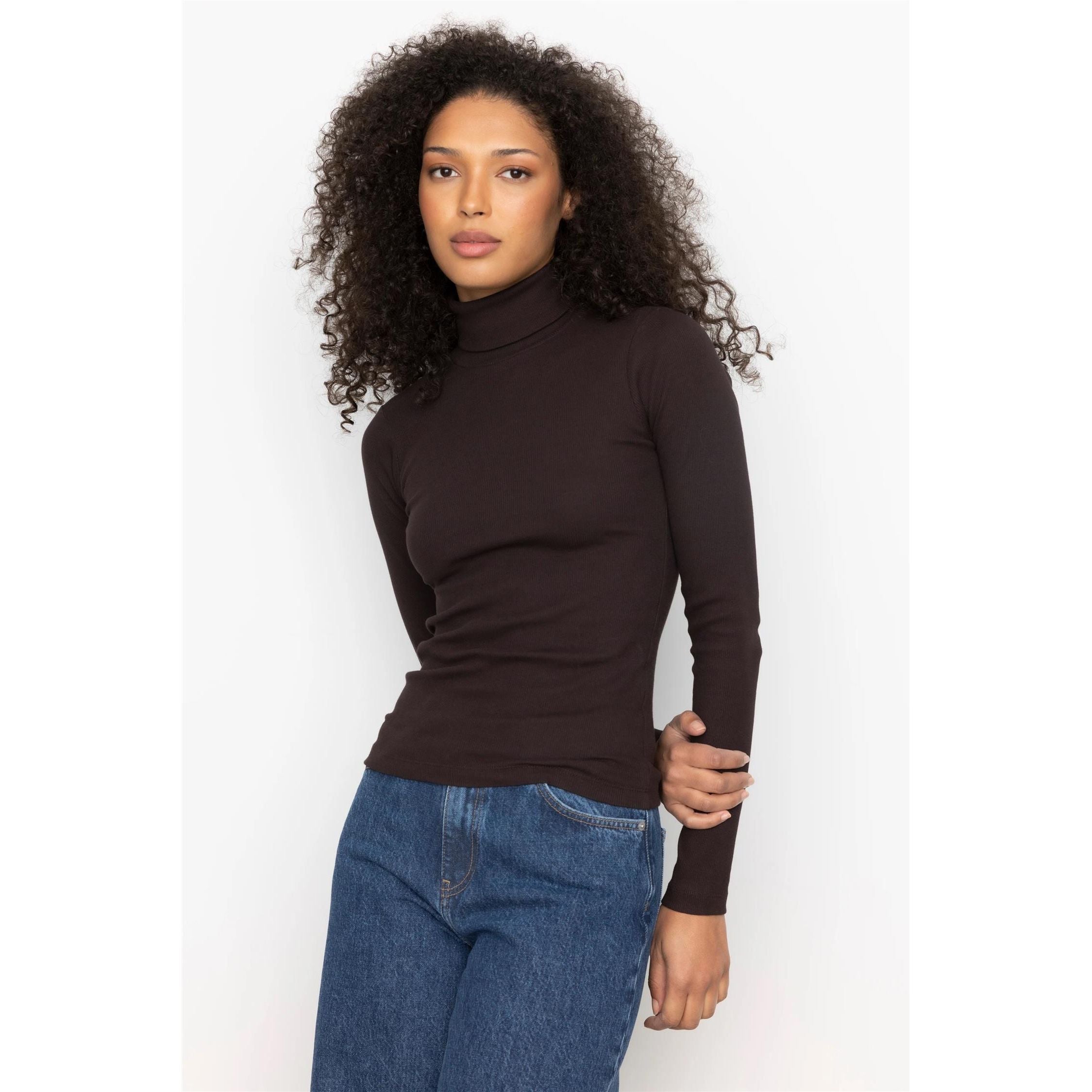 Petra Rib Turtleneck