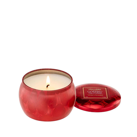Mini Tin Candle - Cherry Gloss 113G