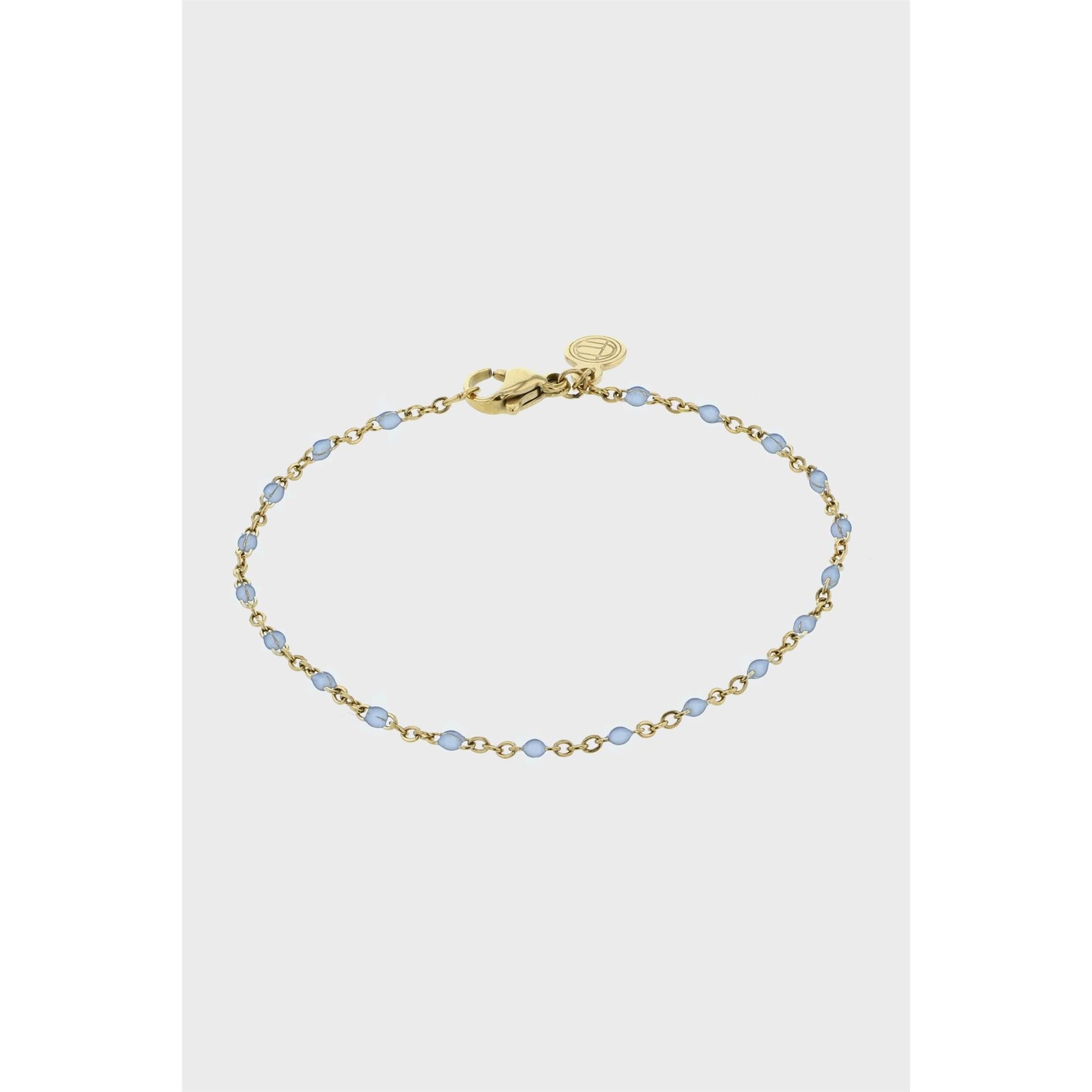 The Blue Bead Bracelet 17,5