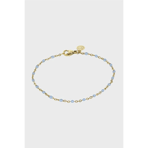 The Blue Bead Bracelet 17,5