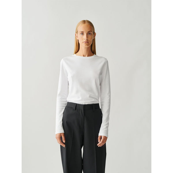 Roundneck Cotton Jersey Longsleeve