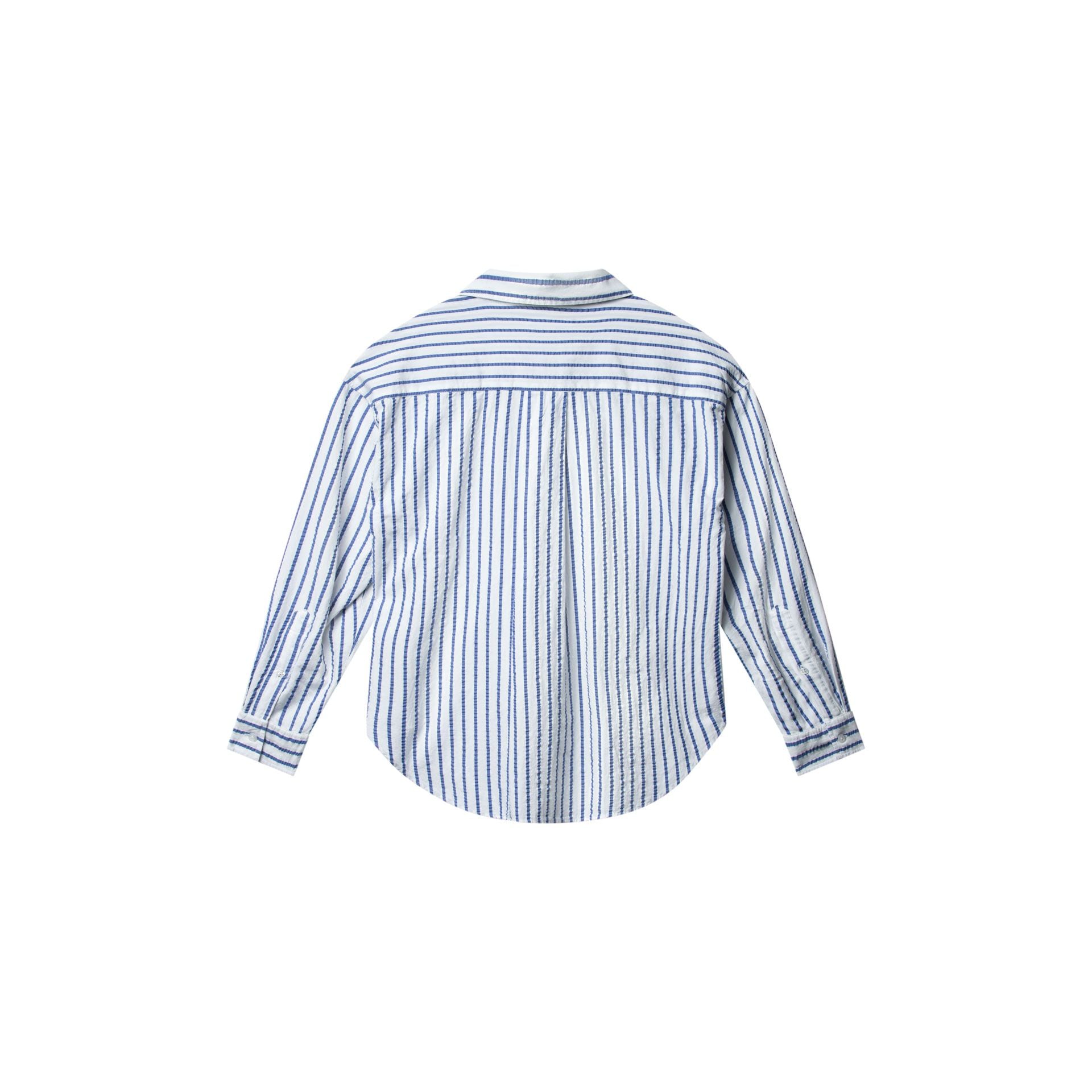Venice Seersucker Butcher Stripe