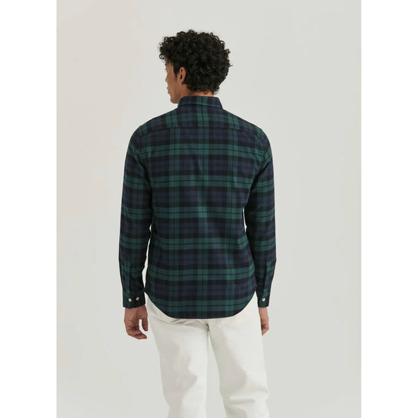 Brushed Tartan Shirt Herre