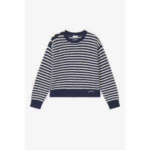 Cotton Wool Stripe Sweater