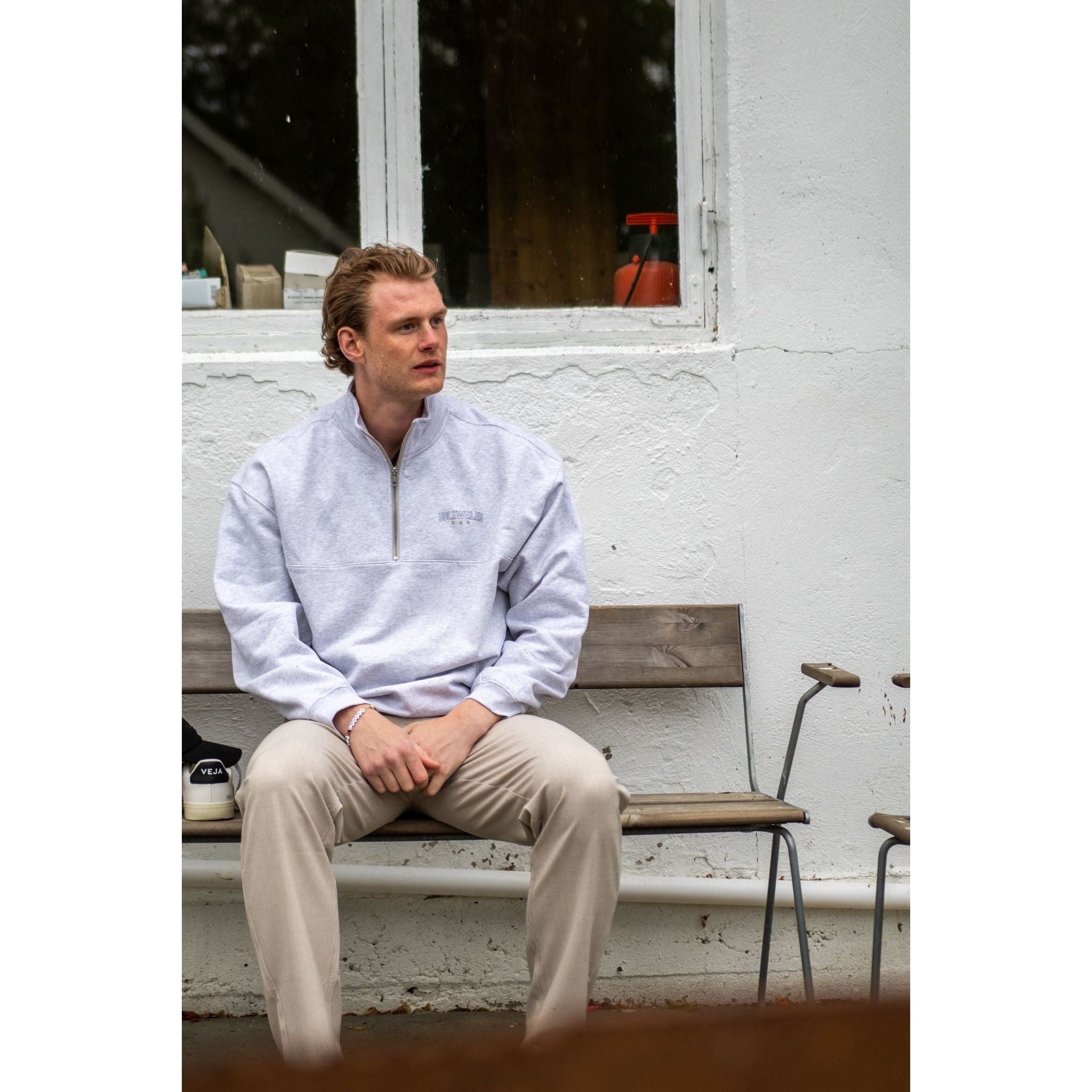 M. Mezzanine Half Zip Herre