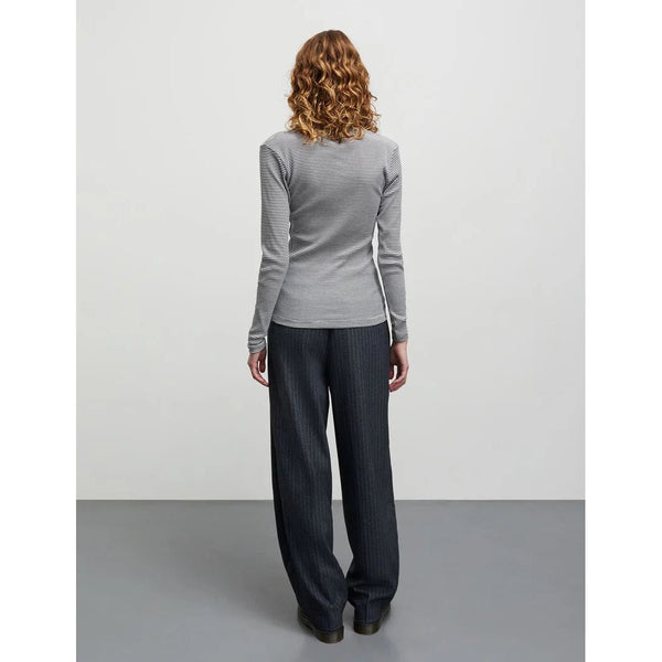 2x2 Cotton Stripe Tuba Tee LS