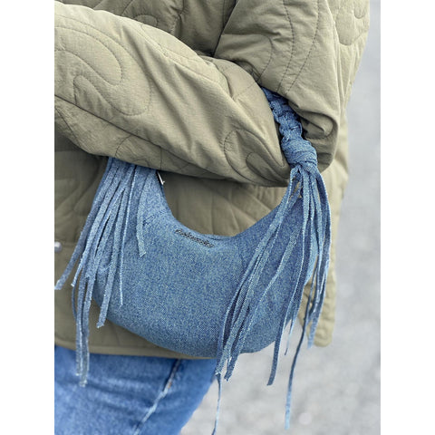 Cocoon Denim Micro Bag