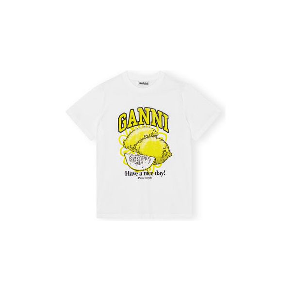 Basic Jersey Lemon Relaxed T-shirt