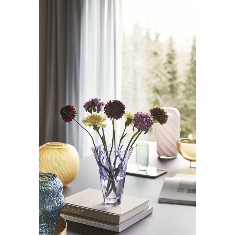 Vase, Glass, Lilla