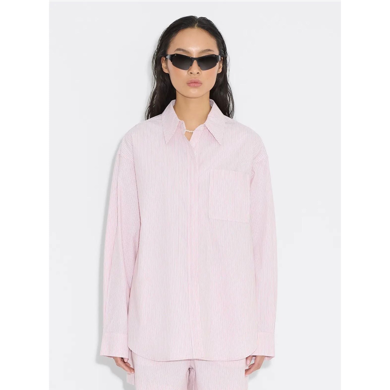 Loose-Fit Stripe Shirt