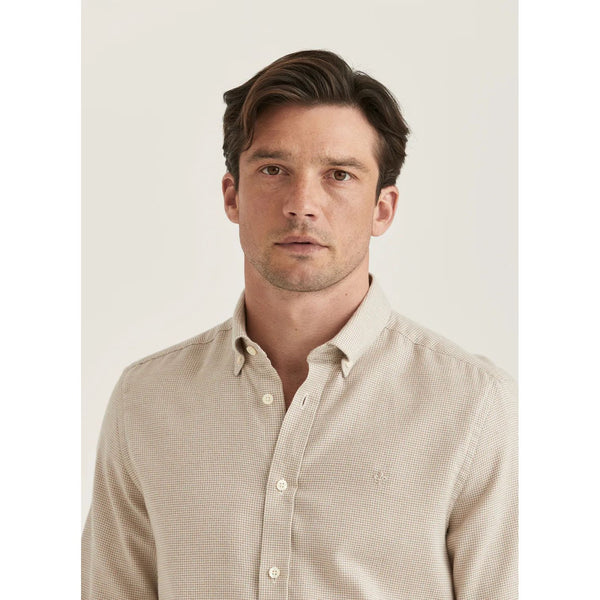 Soft Check Flannel Shirt Herre