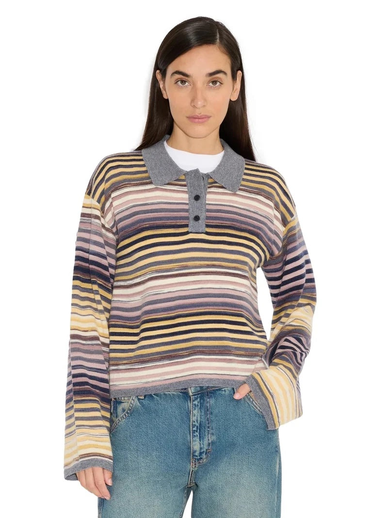 Luna Space Yarn Polo