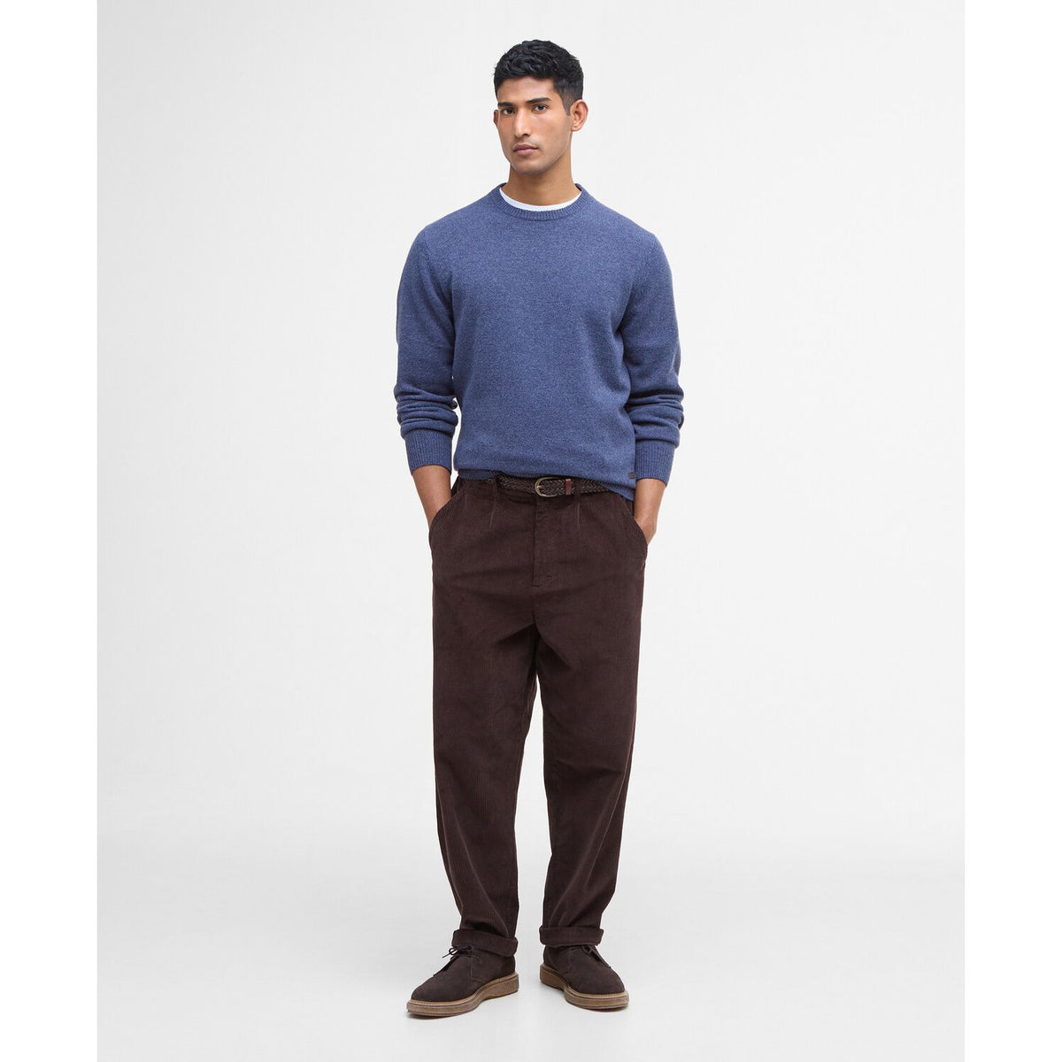 Barbour Ess Patch Crew Neck Sweater Herre