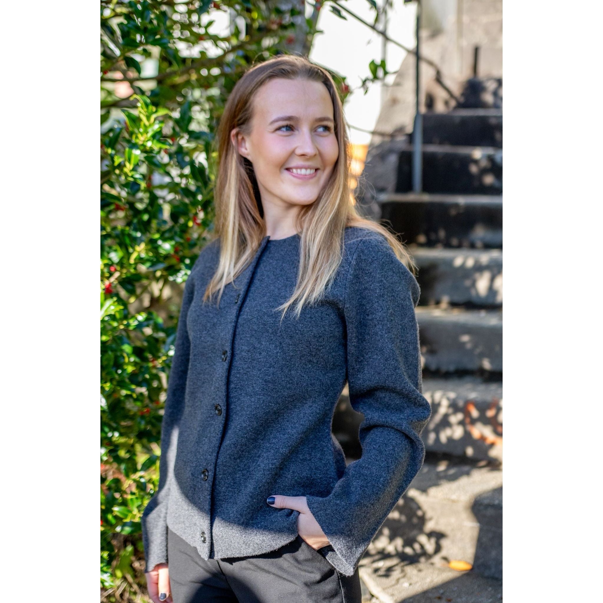 Milano Wool Knit Blazer