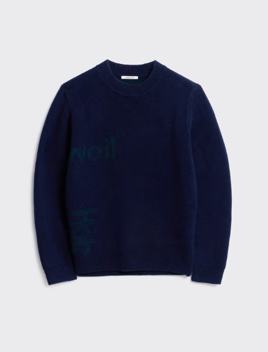 M. Haza Logo Crewneck Herre